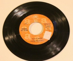 Louise Mandrell 45 Put It On Me Demonstration Not For Sale Epic Records - £4.57 GBP