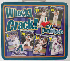 NEW Dbacks Retro Metal Lunch Box &quot;Whack! Smack! I Love My Diamondbacks SGA 2000 - $17.99