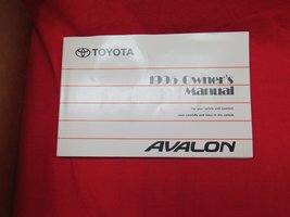 1995 Toyota Avalon Owners Manual [Paperback] Toyota Motor Corporation - $48.99