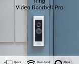 Ring Video Doorbell Pro - Updated, With Improved Security Features And A... - £152.51 GBP