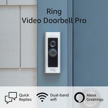 Ring Video Doorbell Pro - Updated, With Improved Security Features And A Modern - £152.95 GBP