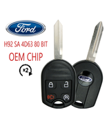 Ford Keyless Remote Key 4B w Remote Start 80 Bit OEM CHIP USA Seller A+++ - £22.04 GBP