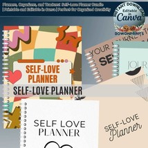 Printable SelfLove Planner, DIY Personalized Planner, Instant Download, ... - $3.99