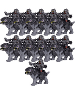 LOTR Uruk-hai Crossbowman Mounted Grey Wolf Custom 22 Minifigures Lot - $34.89