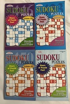 Lot of (4) Kappa Sudoku Puzzles Puzzle Books 2019 2020 2021 - £15.14 GBP