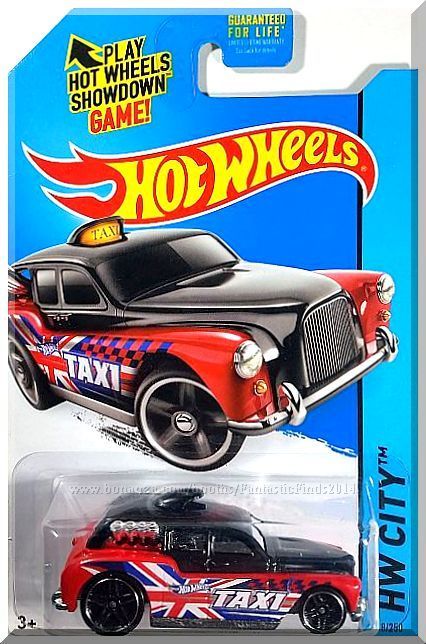 Hot Wheels - Cockney Cab II: HW City '15 - HW City Works #8/250 *Black Edition*