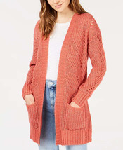 Juniors Stitch-Detail Cardigan Sweater, Large - £12.46 GBP