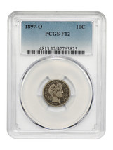 1897-O 10C PCGS F12 - $381.94