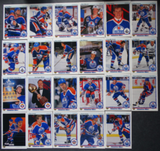 1990-91 Upper Deck UD Edmonton Oilers Team Set of 23 Hockey Cards - $5.00
