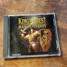King&#39;s Quest: Mask of Eternity (PC, 1998) CD-ROM Sierra Video Game - £4.70 GBP