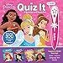 Disney Princess Moana, Rapunzel, Ariel, and More! - Quiz it Pen 4-Book Set and T - £21.36 GBP