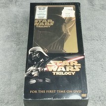 Star Wars Trilogy Dvd 4-Disc Set Full Screen New Sealed Large Box Packaging Nos - £29.23 GBP