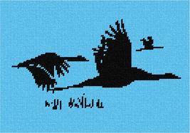 Pepita Needlepoint Canvas: Geese Silhouette, 10&quot; x 7&quot; - £39.23 GBP+