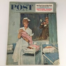 The Saturday Evening Post March 11 1961 Satchel Paige Own Story, Newsstand - £18.98 GBP