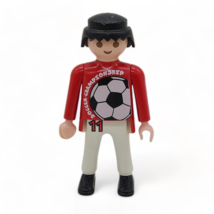 1992 Geobra Playmobil 3” Soccer Player #11 Soccer Championship Action Figure - $8.71