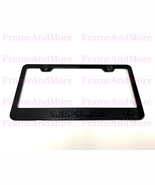 1x Lexus Carbon Fiber Box Style Stainless Black Metal License Plate Fram... - €12,13 EUR