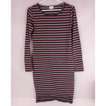 LuLaRoe Debbie Colorful Striped Pencil Dress Size Small - $205.46 MXN