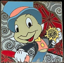 Disney Jiminy Cricket Pinocchio Psychedelic Square Official Conscience Pin - £16.07 GBP