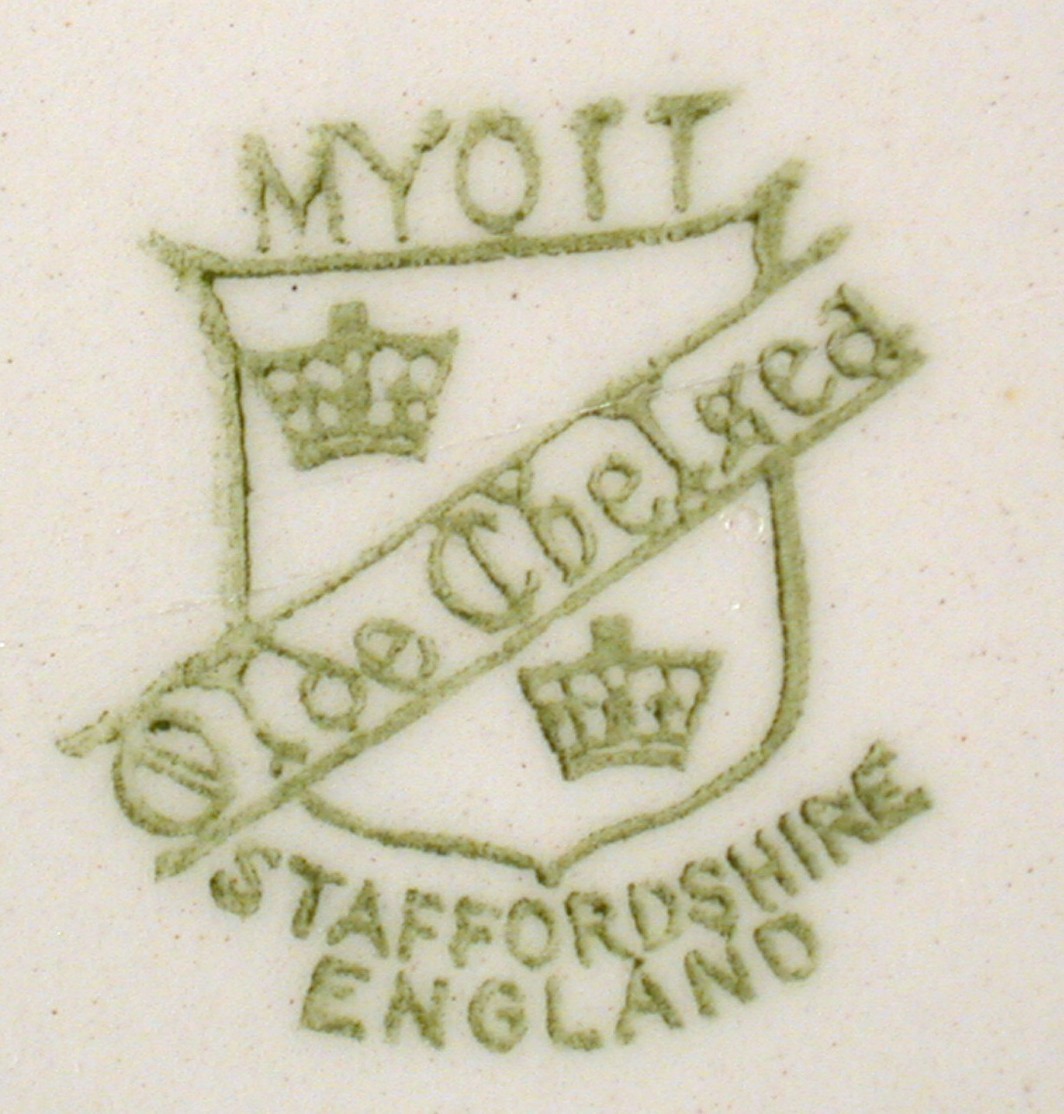 Myott Olde Chelsea Golden Fruit Bread Plate Staffordshire England Item image 2
