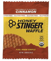 Honey Stinger Gluten Free Energy Waffles 12 Pack [Cinnamon Flavored] 1.06oz Each - $26.31