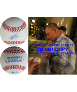 Billy Butler Kansas City Royals A&#39;s Yankees signed autographed baseball ... - £50.59 GBP