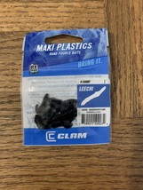 Maki Plastic Bait Leechi Black Silver Flake - £7.50 GBP