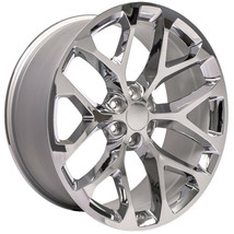 24&quot; Chrome Snowflake Wheels for 2019-24 Dodge Ram 1500 Laramie Limited Big Horn - £1,333.97 GBP