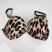 VICTORIA’S SECRET*Very Sexy Push Up* Animal Print Bra Women’s Size 36DD ... - $19.79