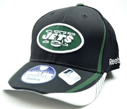 New York Jets Reebok NFL Sideline Workout Warrior L/XL Flex Fit Cap Hat - £16.66 GBP