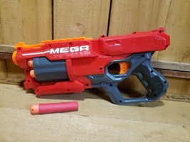 NERF N-strike Elite Mega CycloneShock Blaster + 6 Bullets - £23.80 GBP
