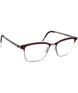 Lindberg Eyeglasses No 070/E2DC 9839 Col.10 T407 Ruby/Gunmetal Frame 52[]18 135 - $599.99