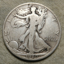 1920-D Walking Liberty Half Dollar Rare Date - 90% Silver - £47.17 GBP