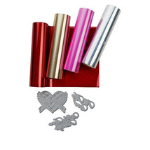 Crafter&#39;s Companion - Gemini - Foil Stamp Die - FOILER LOVE Bundle 66947... - $23.68