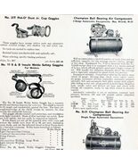 1922 N.T. Bushnell Compressors Goggles Advertisement Catalogue Hardware ... - €21,30 EUR