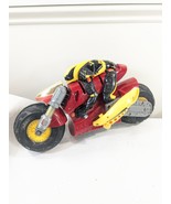 Vintage Kenner Ricochet stunt cycle motorcyle RC CAR XRC red yellow FOR ... - €39,47 EUR