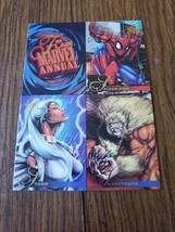 1995 Flair Marvel Annual Promo Uncut Sheet  New Excellent Condition - $2.96