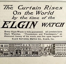 1904 Elgin Time Pocket Watch Advertisement Downtown Jewelry Ephemera 4.7... - $368.38 MXN