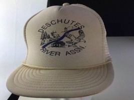 Deschutes River Association Mesh  Snapback Truckers Hat Baseball Cap - £15.56 GBP