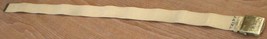 Nice Youth Canvas Belt - T2177 - VGC - TAN COLOR - GREAT VINTAGE BRASS B... - $8.90
