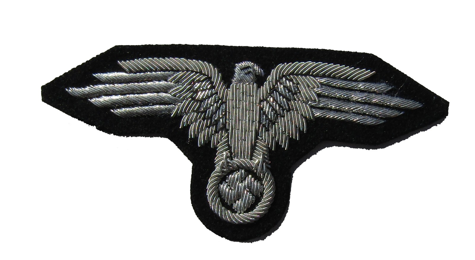 Waffen SS officers sleeve eagle.Broad wing. - $17.50