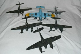  lot 6 vintage military model aircraft plane ww2 ww1 world war 1 2 For Parts #1 - £34.39 GBP