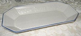 Yorktowne-Oblong Bread Server/Tray-# 528-Embossed-Pfaltzgraff-USA - £7.04 GBP