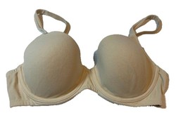 Victoria’s Secret Body by Victoria Bra 36C Beige Lined Demi T-Shirt Shap... - $15.99