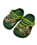 CROCS TEENAGE MUTANT NINJA TURTLES TODDLER BOYS SHOES SLIP ON FLATS  4/5... - $17.10