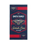 NBA New Orleans Pelicans Dominion Personalized Beach Towel 30×60 Inches - €42,73 EUR