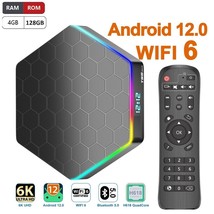 2023 Upgraded T95Z Plus Smart Android 12.0 Tv Box Quad Core 6K Hd Stream Player - £70.50 GBP