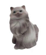 1984 Porcelain Persian Cat Figurine by Avon 3 in Tall 1 Vintage Collectible - $16.77 CAD