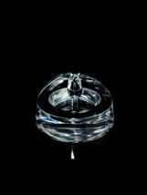 Alfred Dunhill Crystal Cigar Ashtray. 6.75" L x 4.25" W  x 1.75" H   #002 image 6