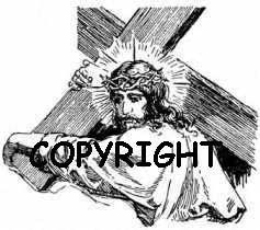 Christ-Carrying the Cross New Mounted Rubber Stamp - $9.99