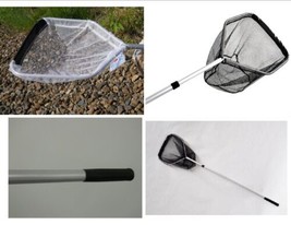 Pond Net 2 Pack Includes a Fish Catching Landing Net &amp; Leaf Debris Skimm... - £41.21 GBP